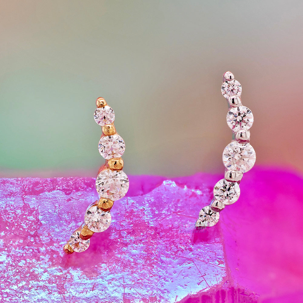 threadless: "Eternal" End in Gold with CZ's