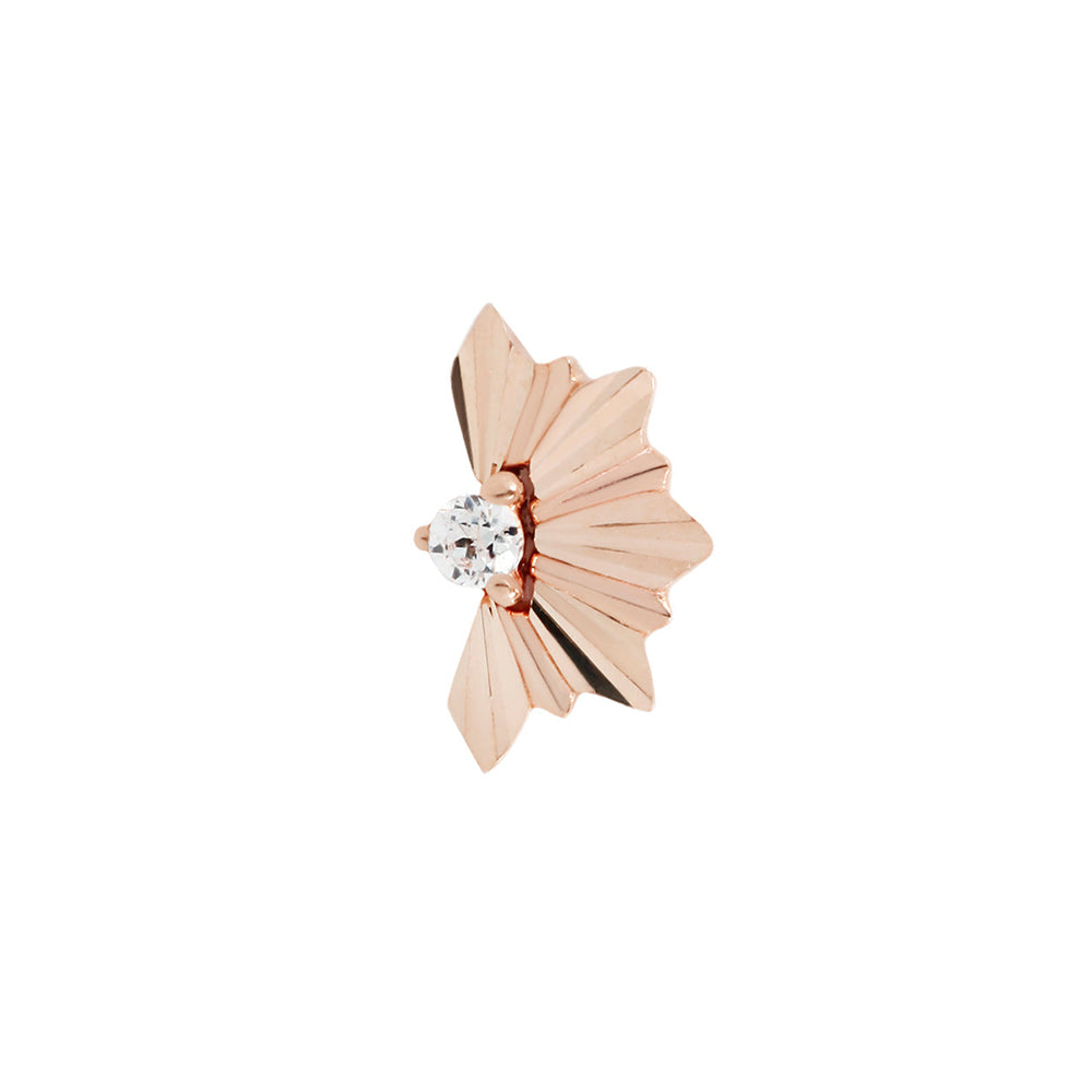 threadless: "Surrender" End in Gold with CZ