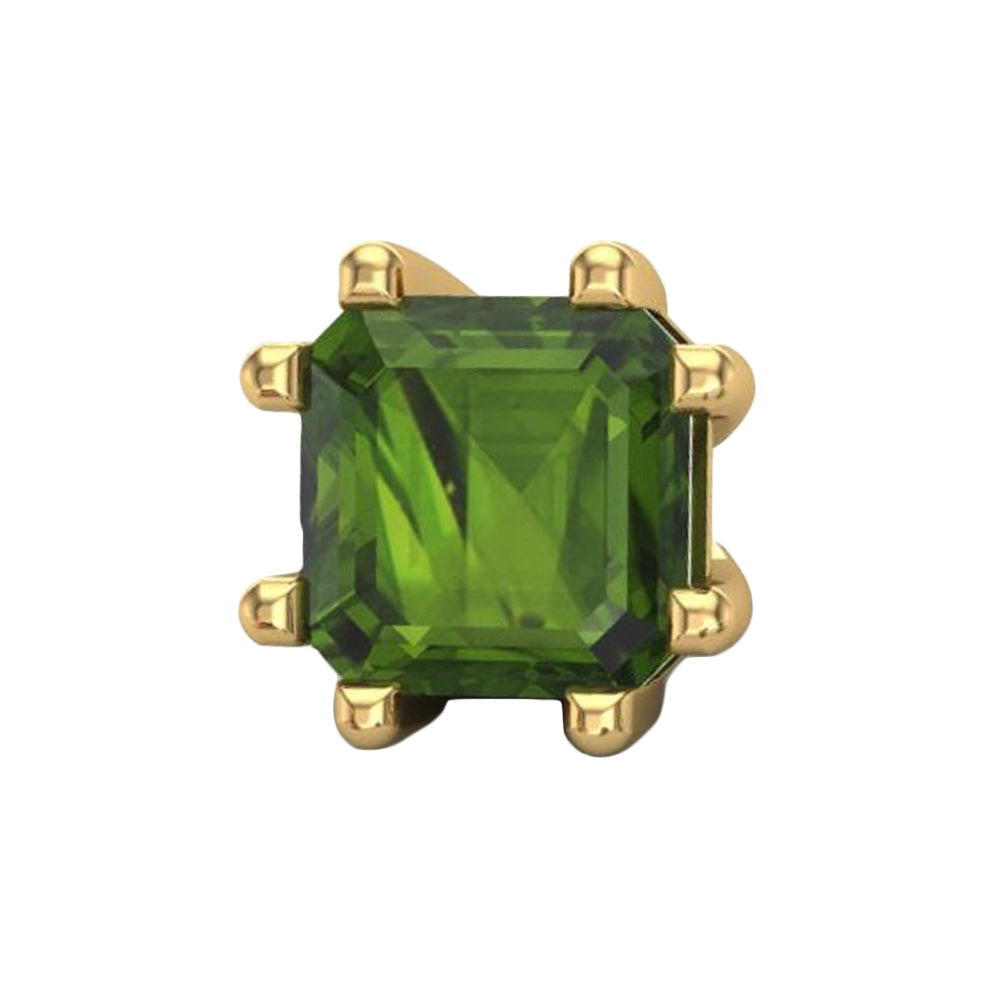 threadless: Asscher End in Gold