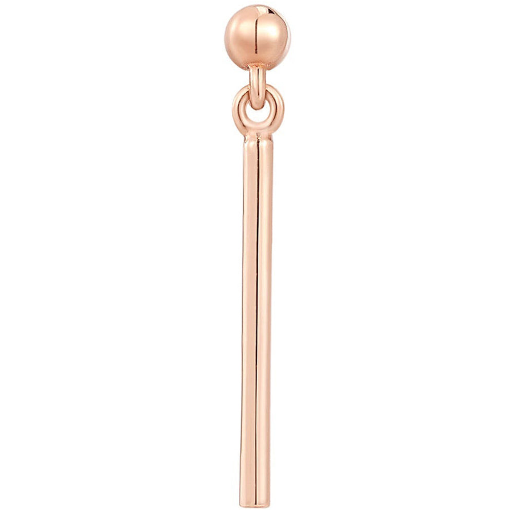threadless: "Cassi" End with Dangle in Gold