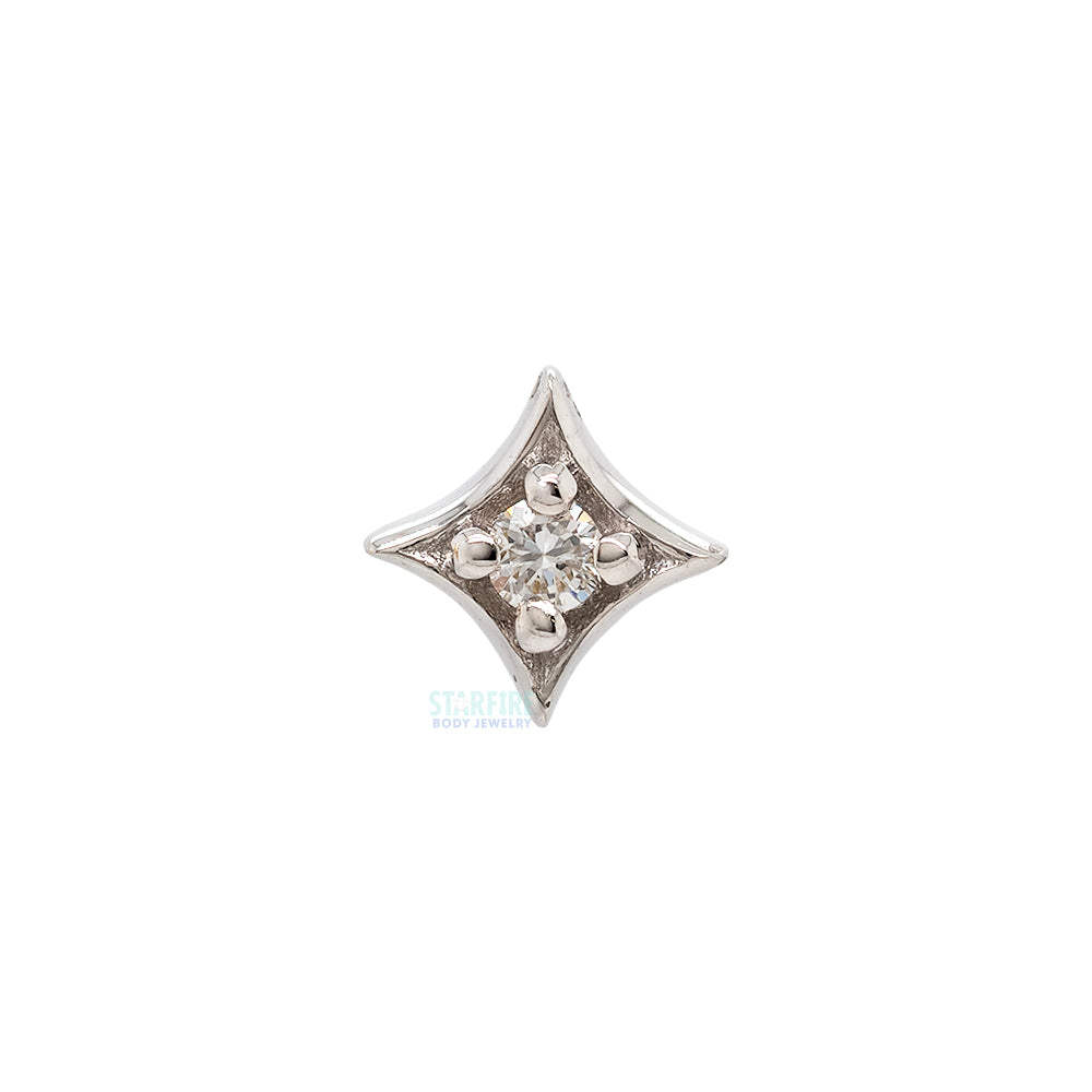 threadless: "Zara" End in Gold with Genuine Gemstones