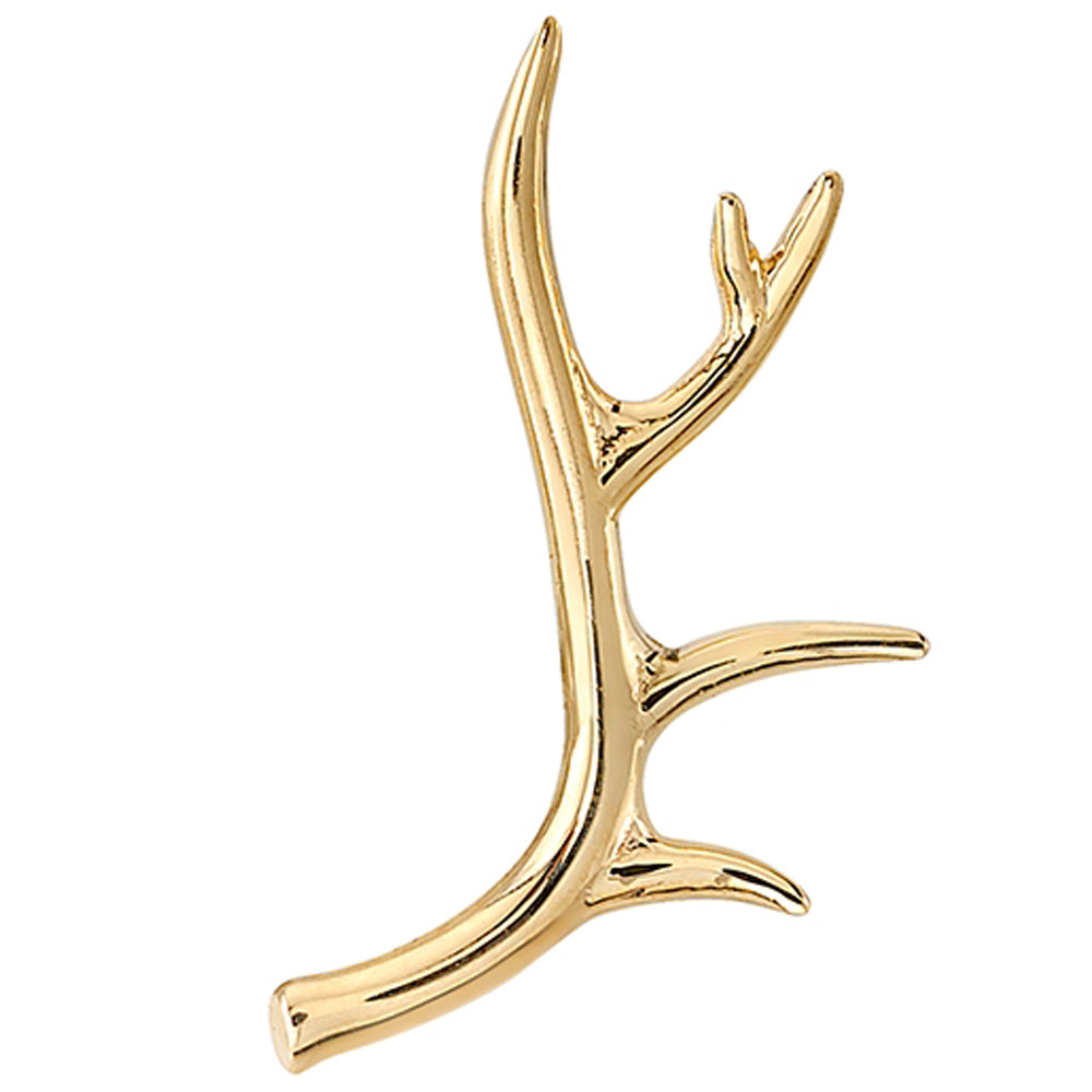 Antler Threaded End in Gold & Platinum