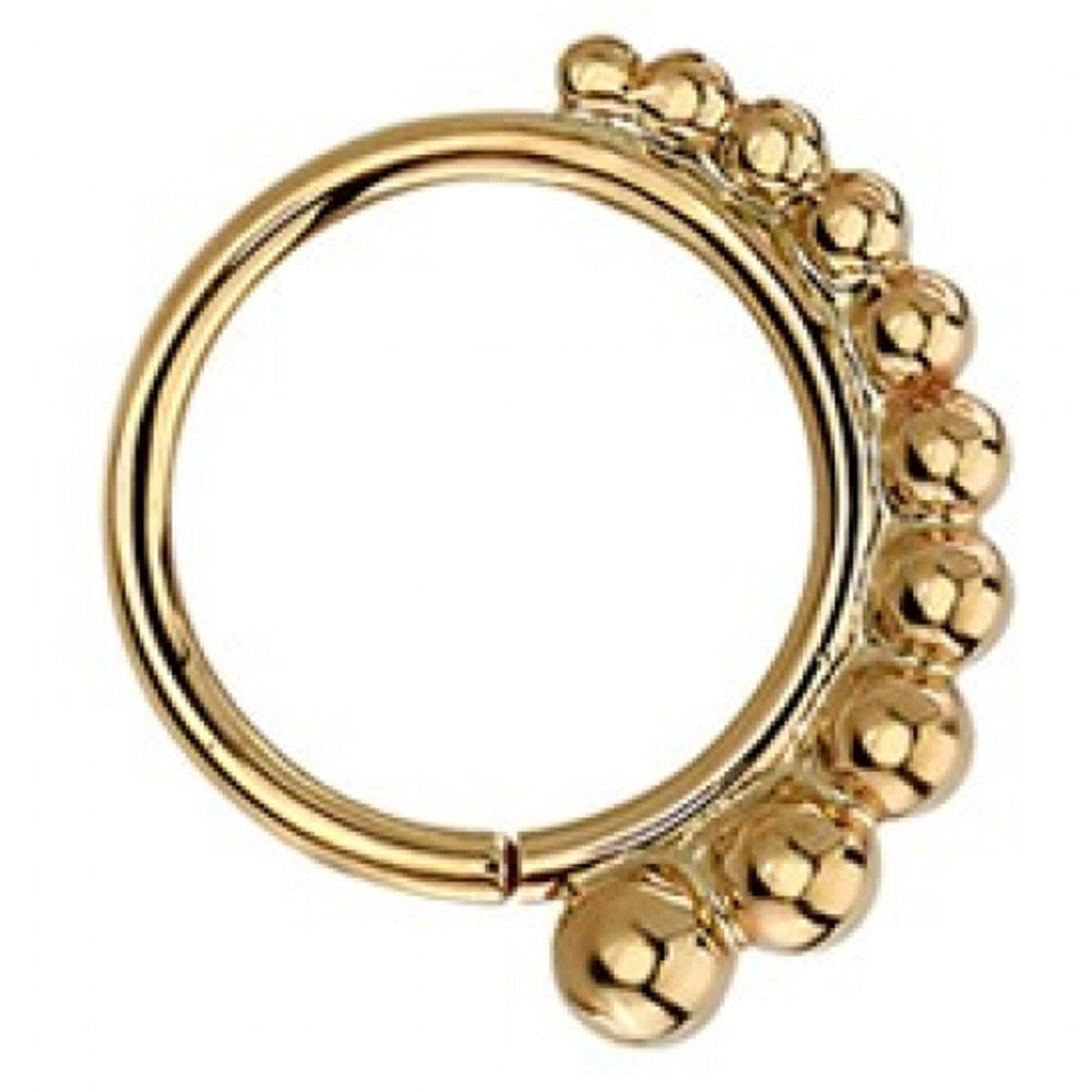 "Mera" Seam Ring in Gold