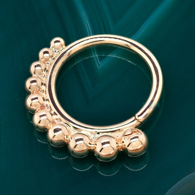 "Mera" Seam Ring in Gold