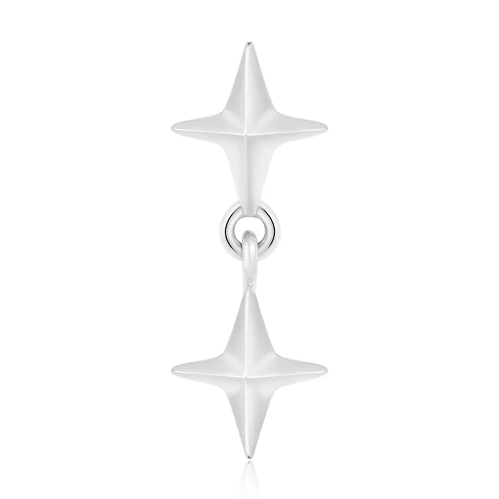 threadless: "North Star" End with Dangle in Gold