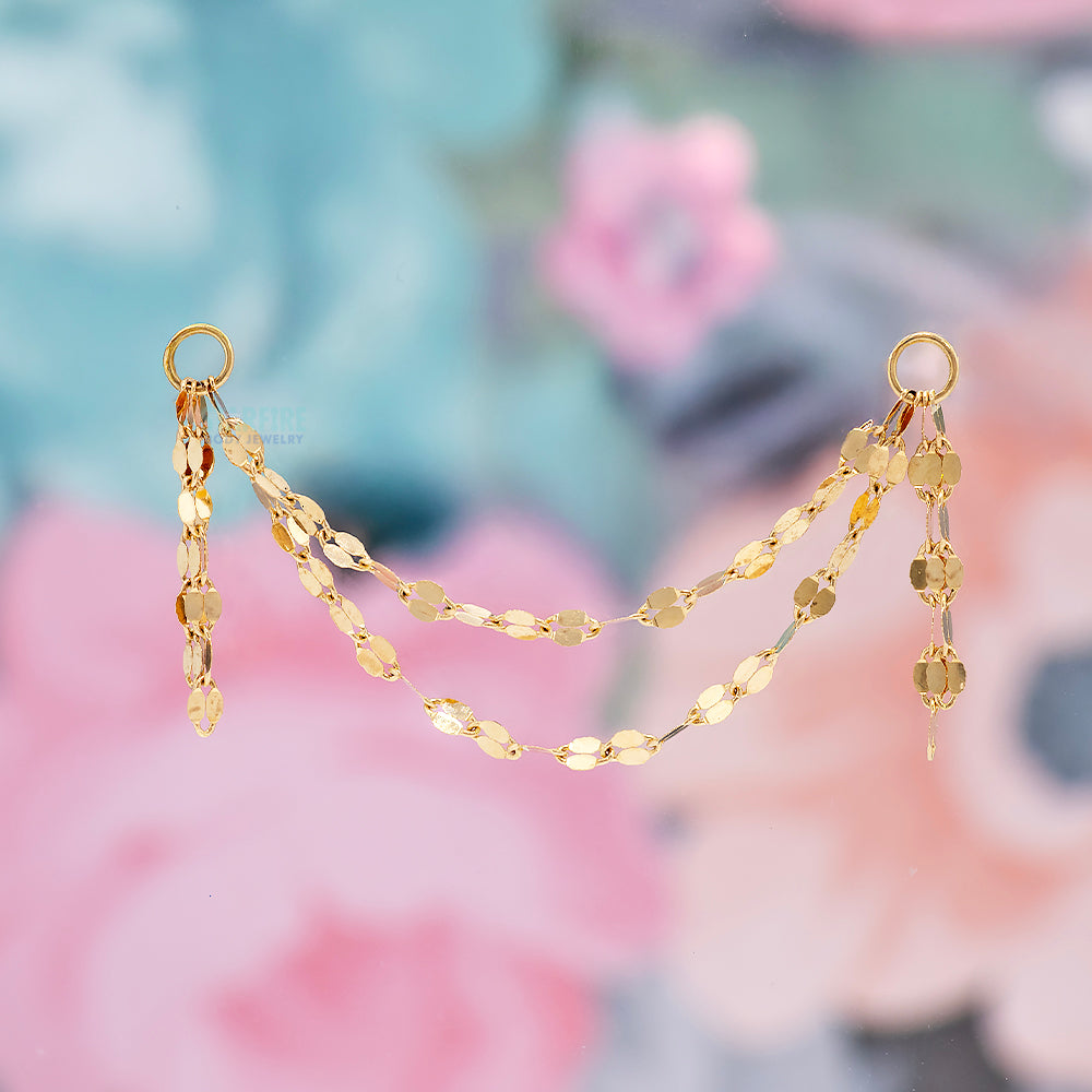 "Reina" Chain Attachment in Gold
