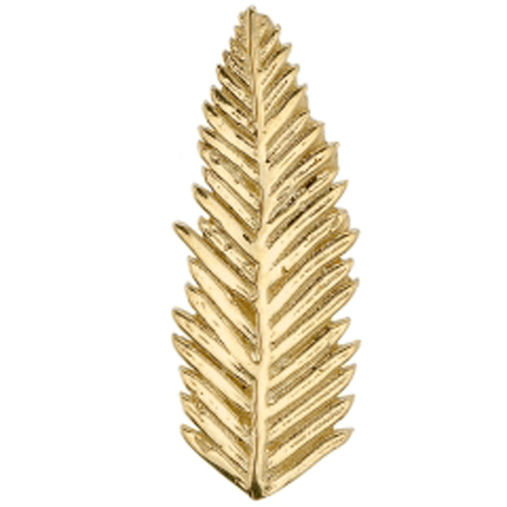 "Sequoia Branch" Threaded End in Gold