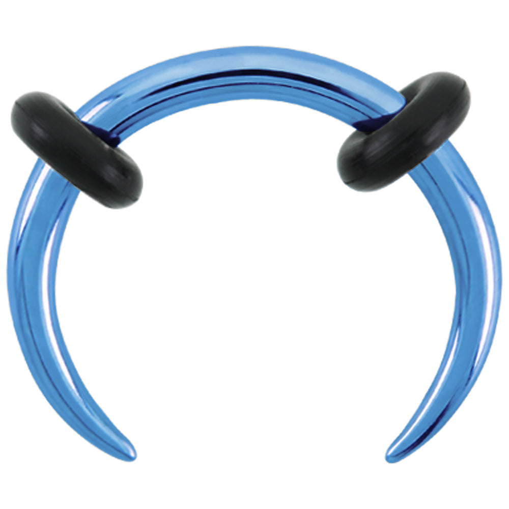 Titanium Circular Tusk - Dark Blue