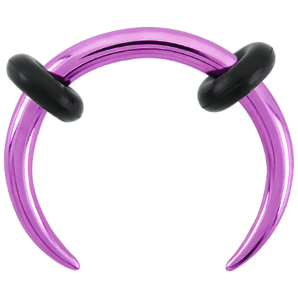 Titanium Circular Tusk - Fuchsia