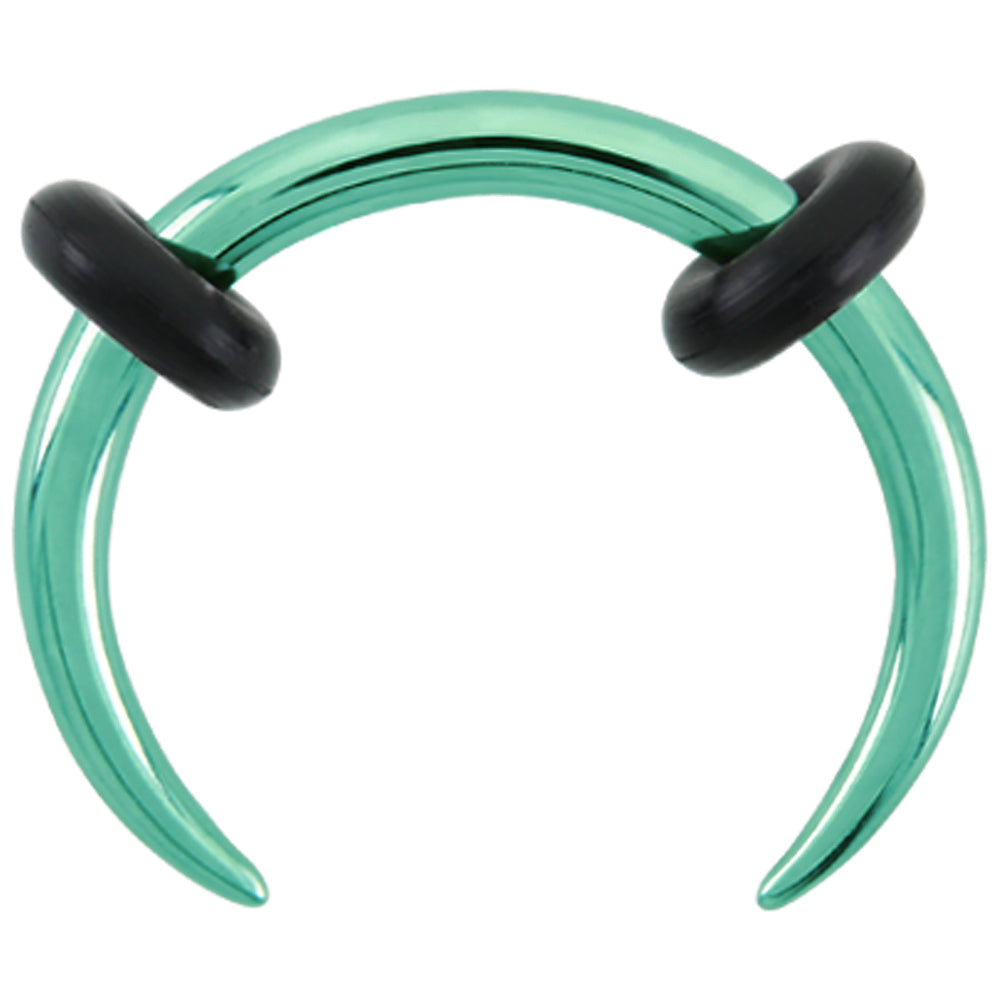 Titanium Circular Tusk - Green