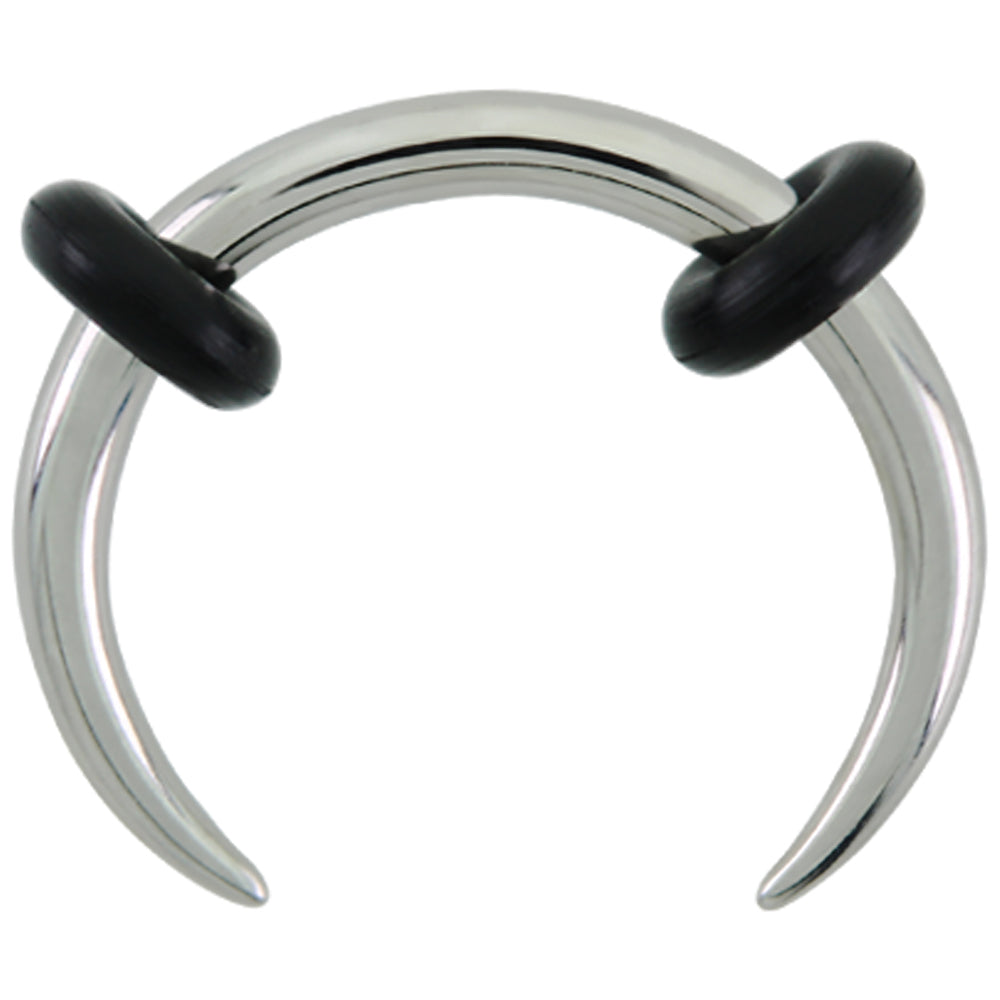 Titanium Circular Tusk - High Polish