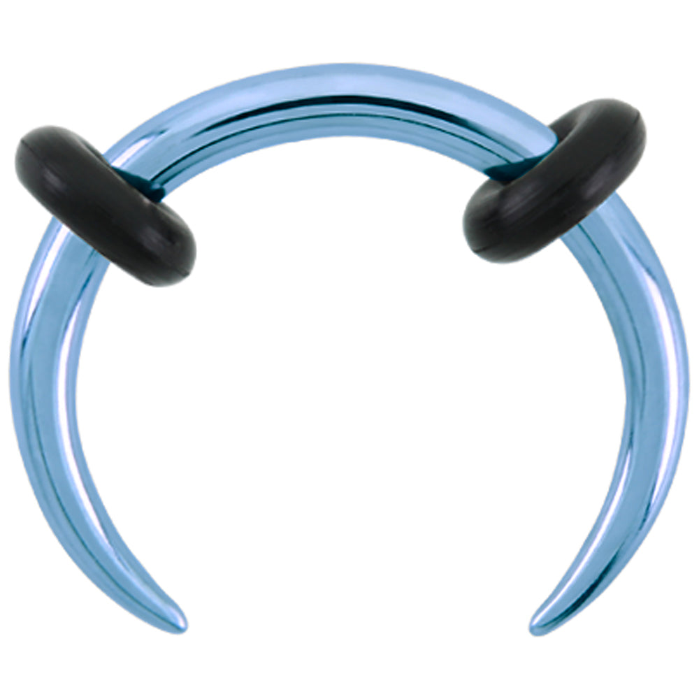 Titanium Circular Tusk - Ice Blue