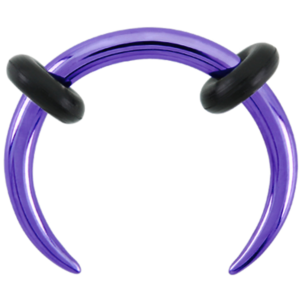 Titanium Circular Tusk - Purple