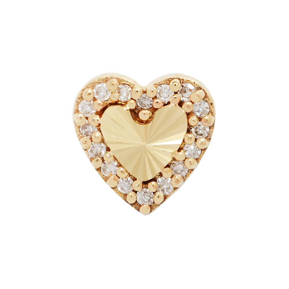 threadless: "Rebel Heart" End in Gold with Diamonds