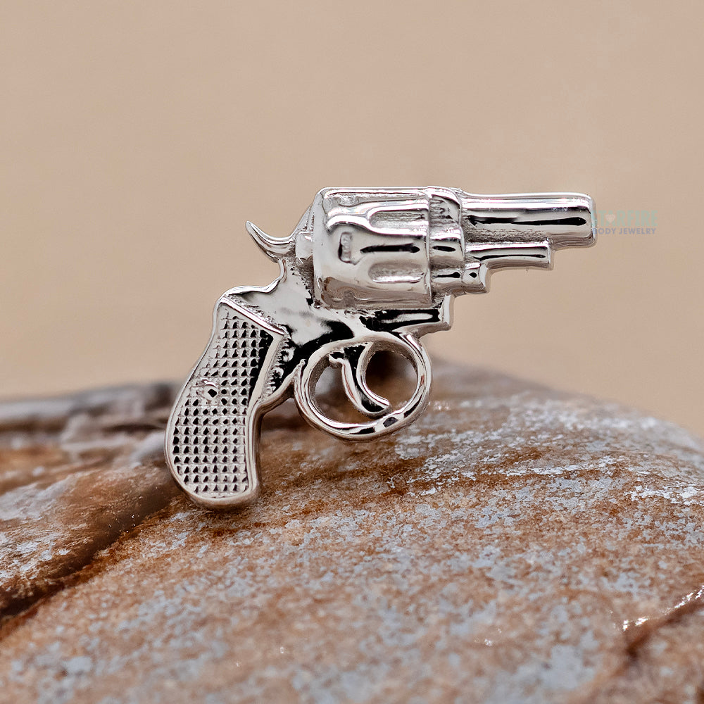 Snub Gun Threaded End in Gold