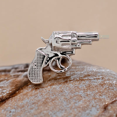 Snub Gun Threaded End in Gold