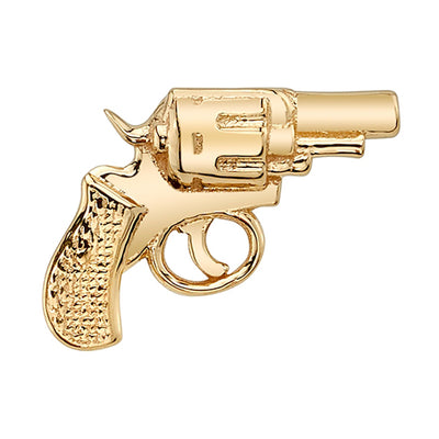 Snub Gun Threaded End in Gold