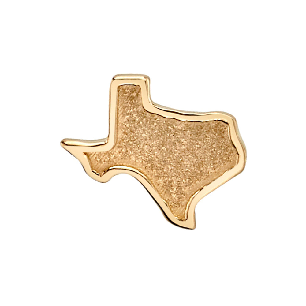 "Texas" Threaded End in Gold