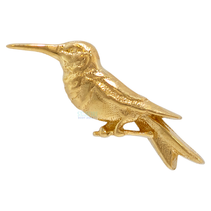 "Hummingbird 2" Threaded End in Gold
