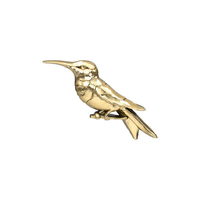 "Hummingbird 2" Threaded End in Gold