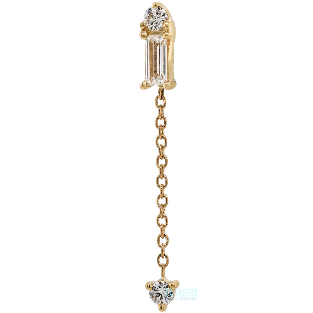 threadless: "The Icon" End in Gold with Diamonds
