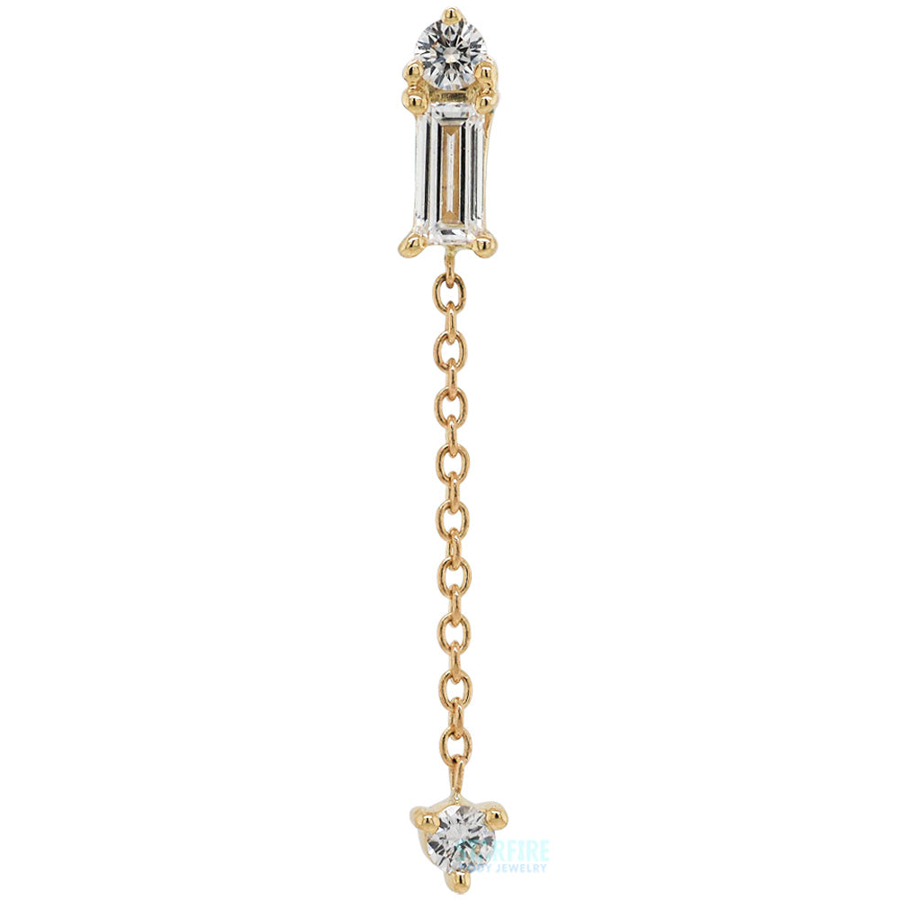 threadless: "The Icon" End in Gold with Diamonds