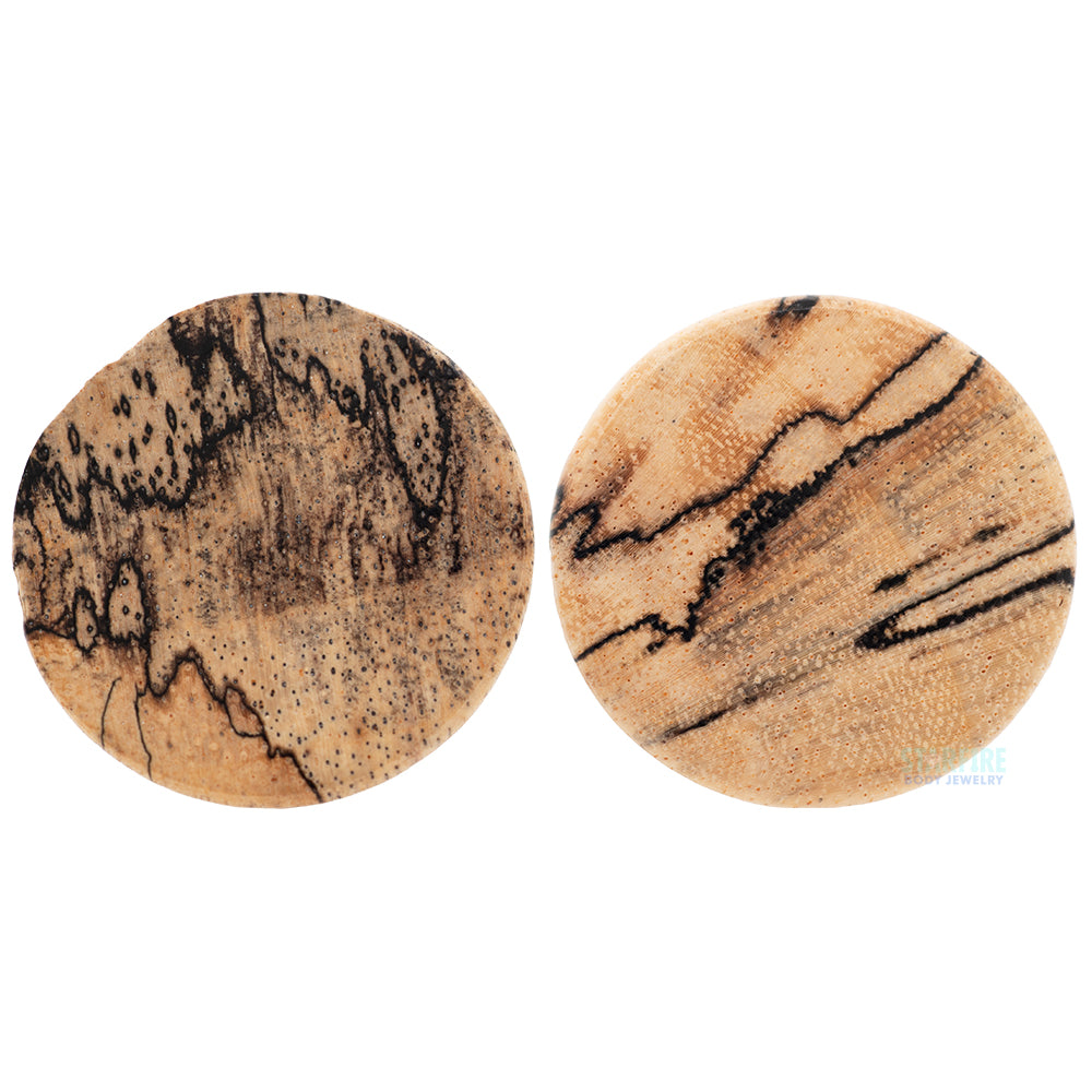 Mayan Style Wood Plugs - Tamarind