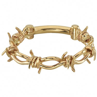 "Daniella's Crown on Thorns" Hinge Ring in Gold