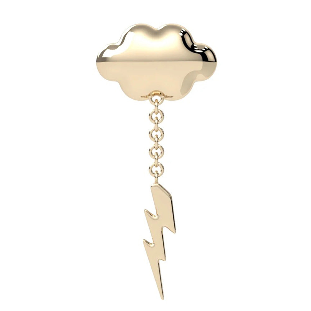 threadless: Cumulus 9 Dangle End in Gold