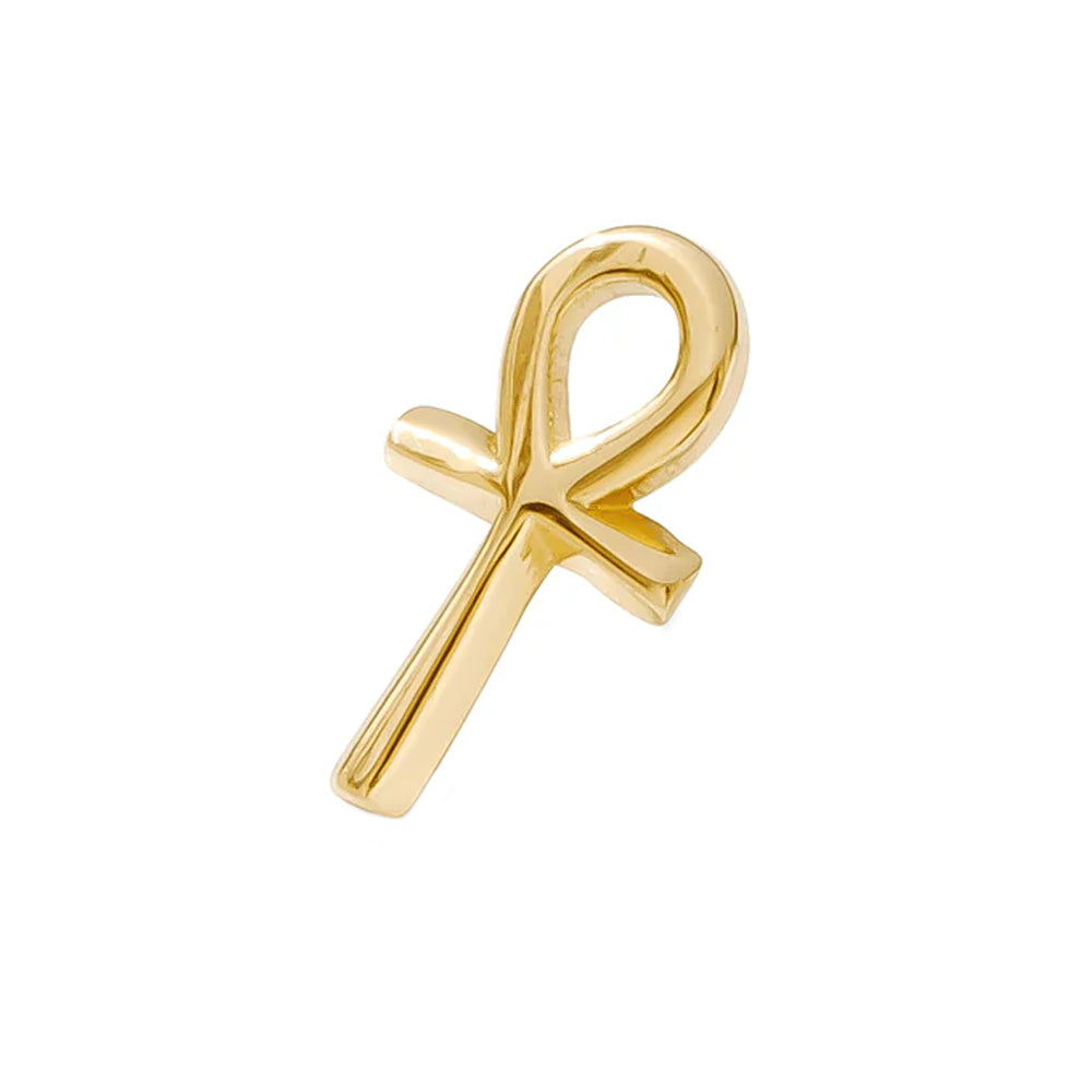 threadless: Ankh Pin in Gold