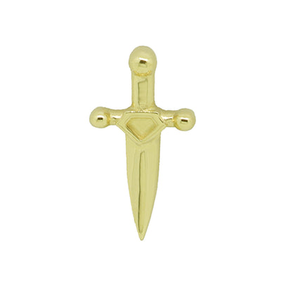 threadless: Dagger End in Gold