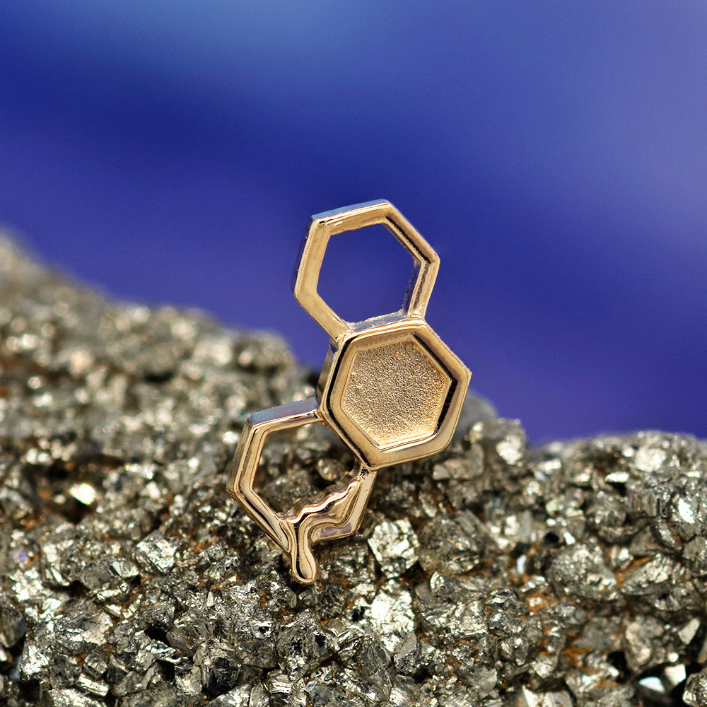 threadless: Honeycomb #2 End in Gold