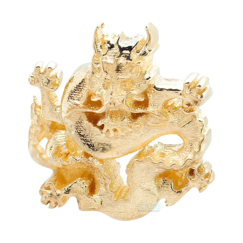 threadless: "Imperial Dragon" End in Gold