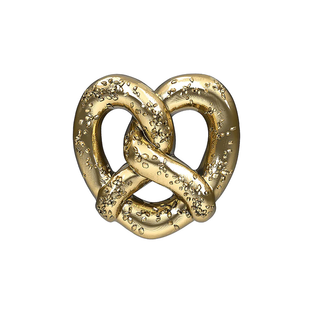 threadless: Pretzel End in Gold