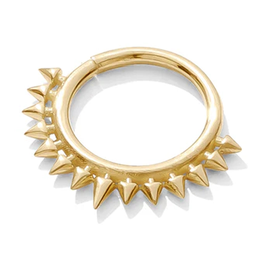 "Misfit" Continuous Ring in Gold