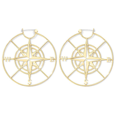 "Voyage" Hoop Earrings