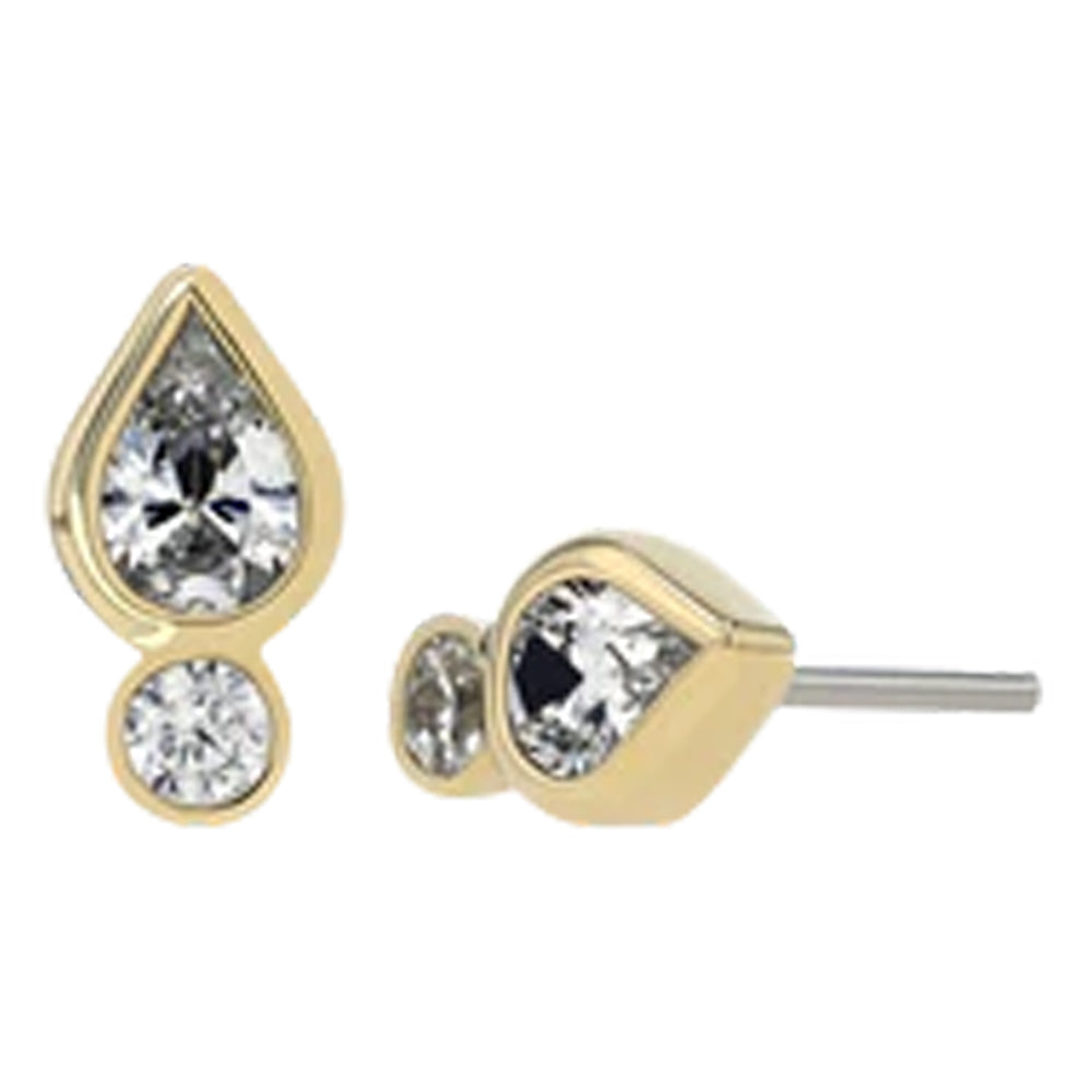 threadless: "Icon" Brilliant-Cut Gems End in Gold With Diamond