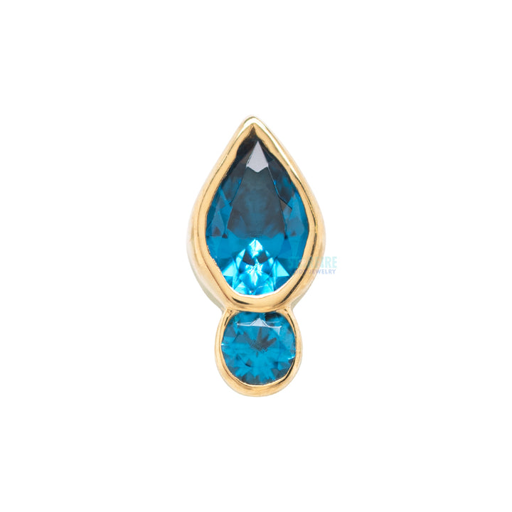 threadless: "Icon" Brilliant-Cut Gems End in Gold