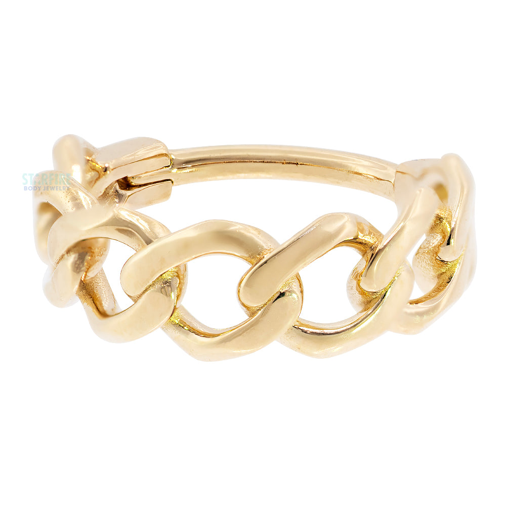 "Miami" Hinge Ring in Gold