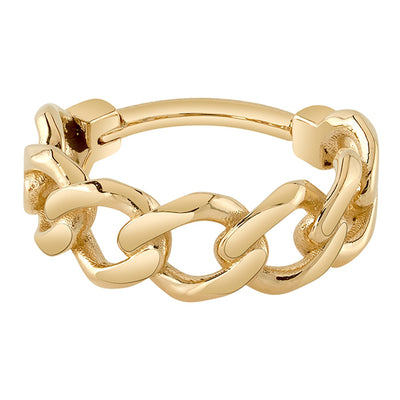 "Miami" Hinge Ring in Gold