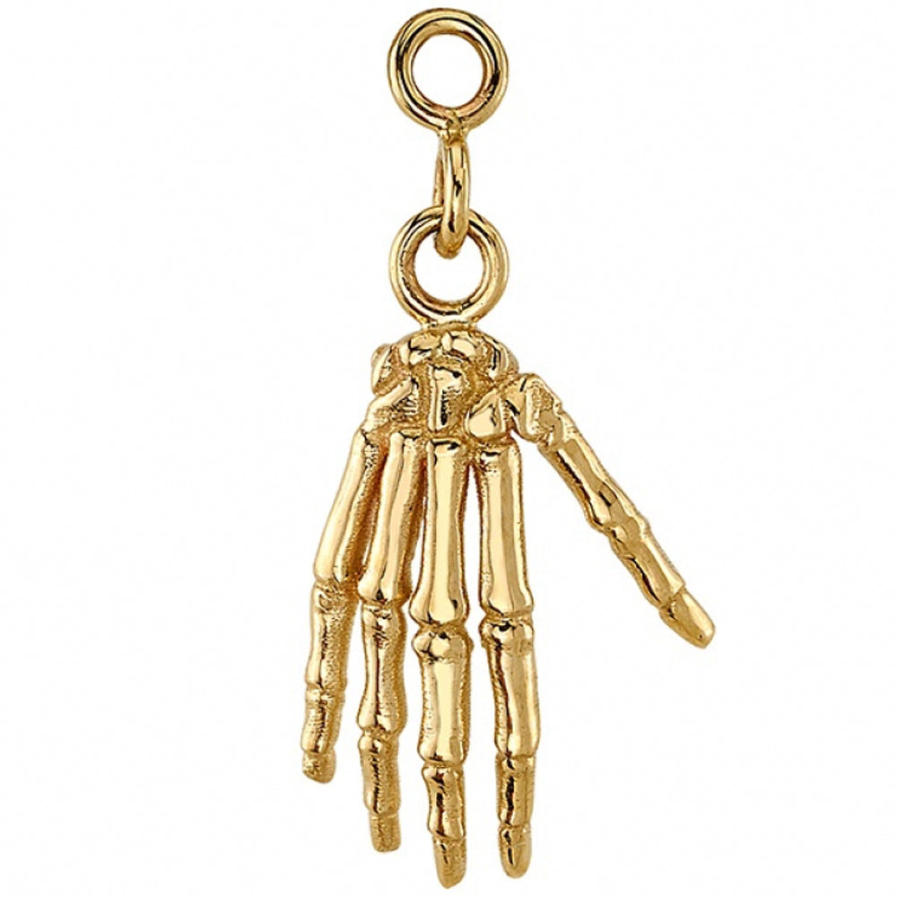 "Crypt Keeper" Charm in Gold & Platinum