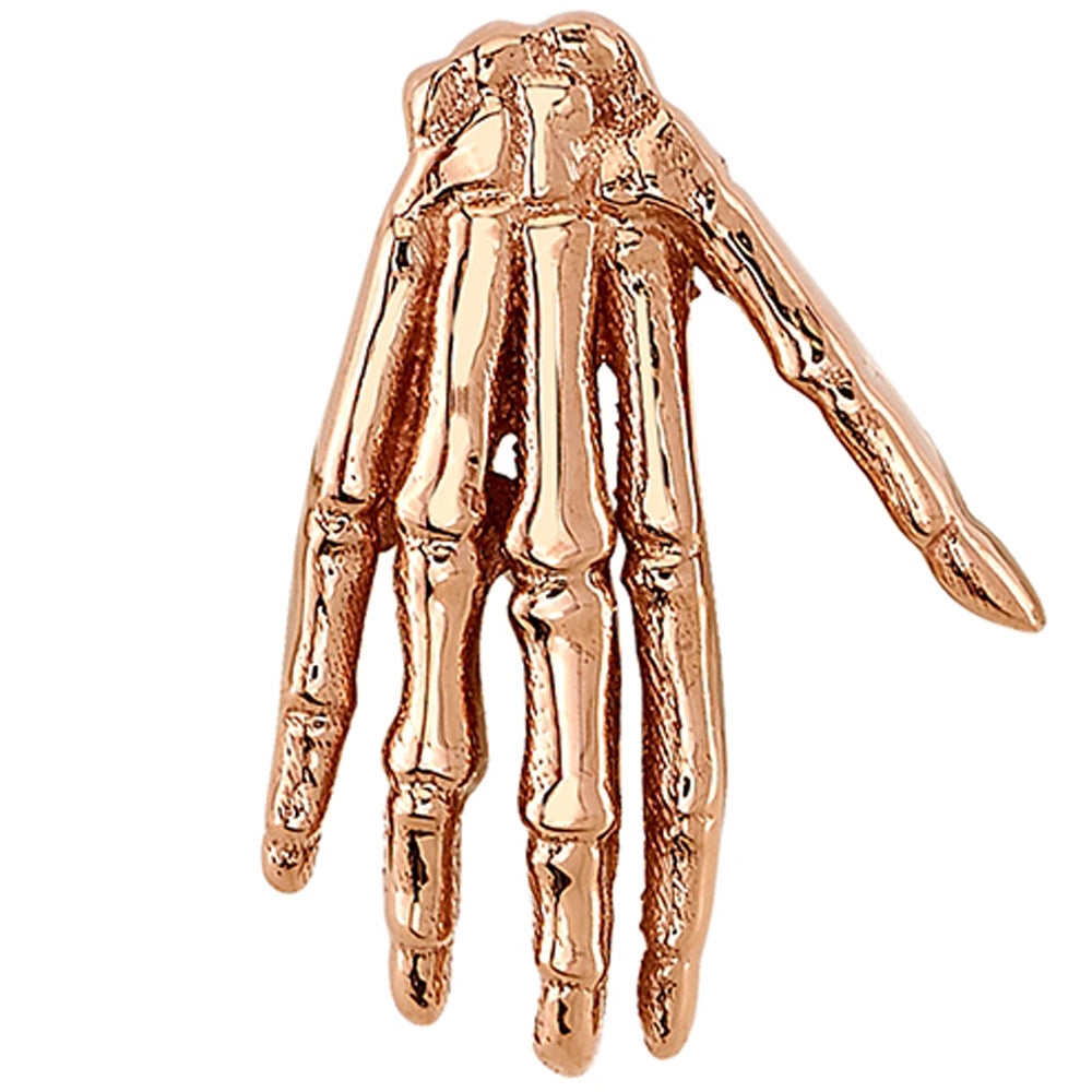 "Crypt Keeper" Threaded End in Gold & Platinum