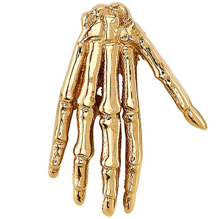 "Crypt Keeper" Threaded End in Gold & Platinum