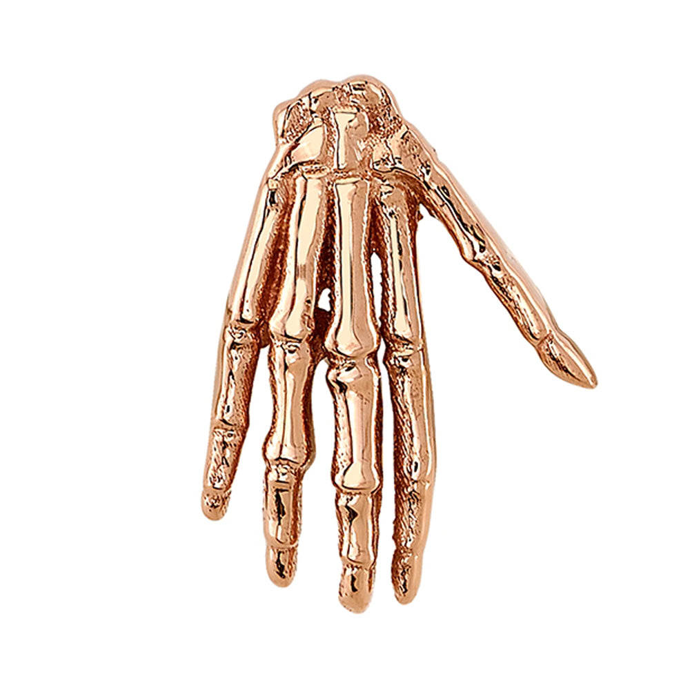 "Small Crypt Keeper" Threaded End in Gold & Platinum