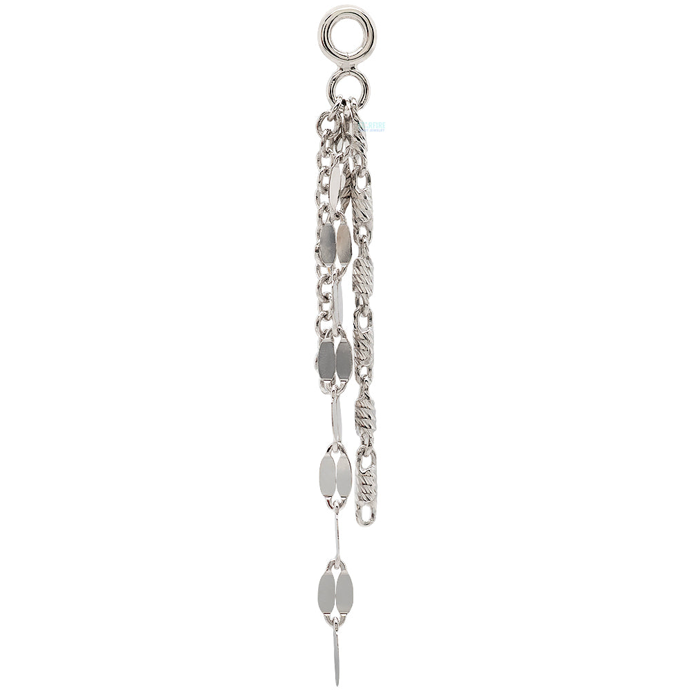 "Cosmos" Chain Charm in Gold