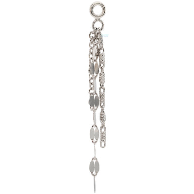 "Cosmos" Chain Charm in Gold