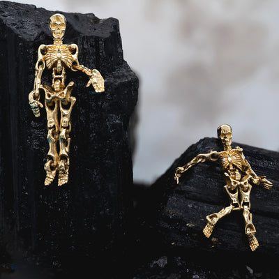 "Eternal Wanderer" Threaded End in Gold