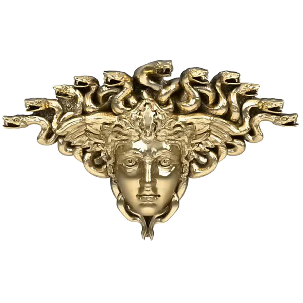 "Medusa Classic" Threaded End in Gold