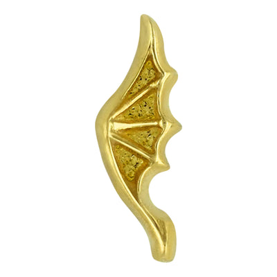 threadless: "Swooping Bat Wing" End in Gold