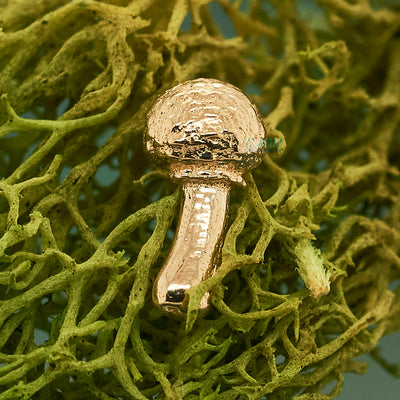 threadless: "Mushroom 03" End in Gold